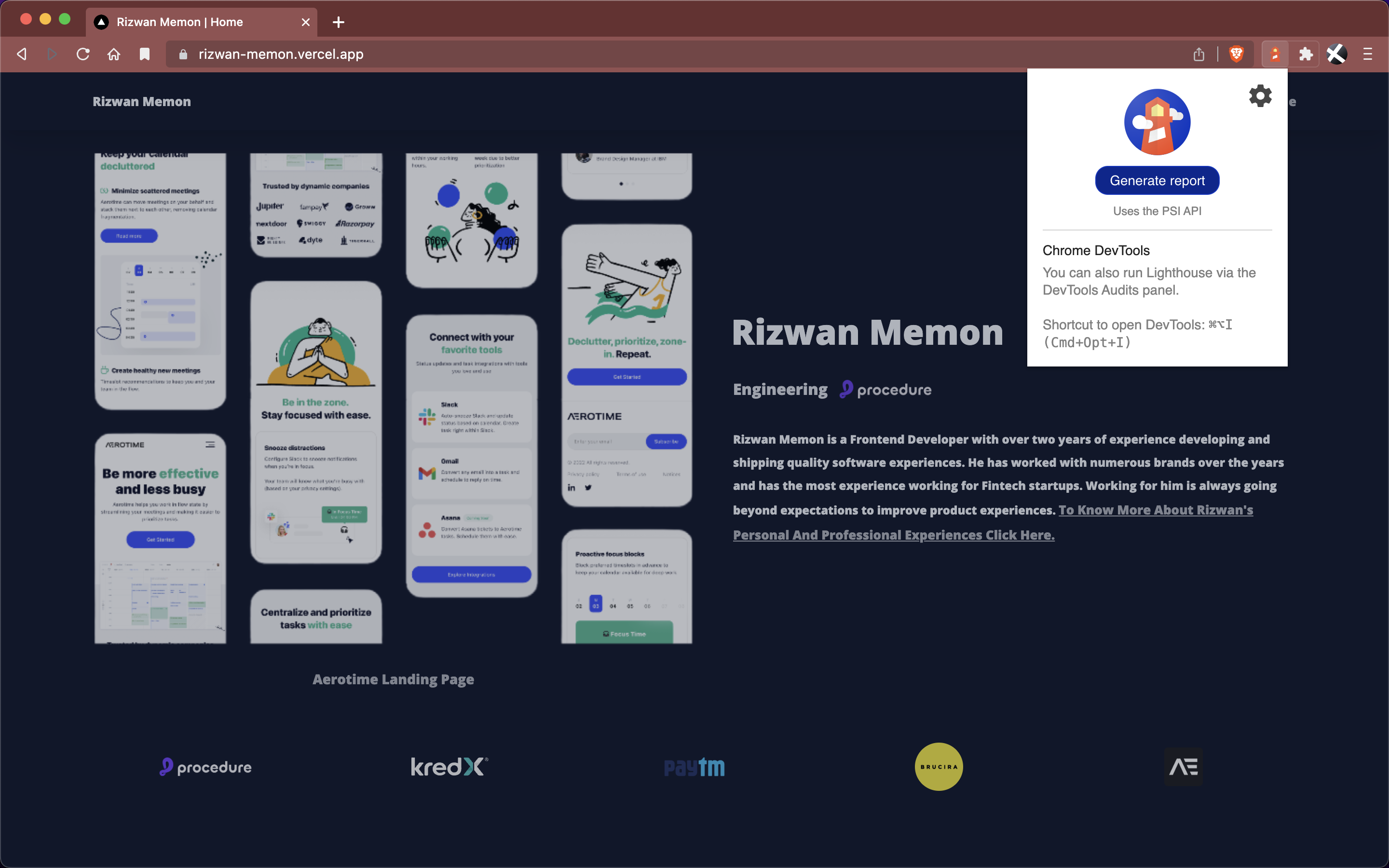 Lighthouse Extension